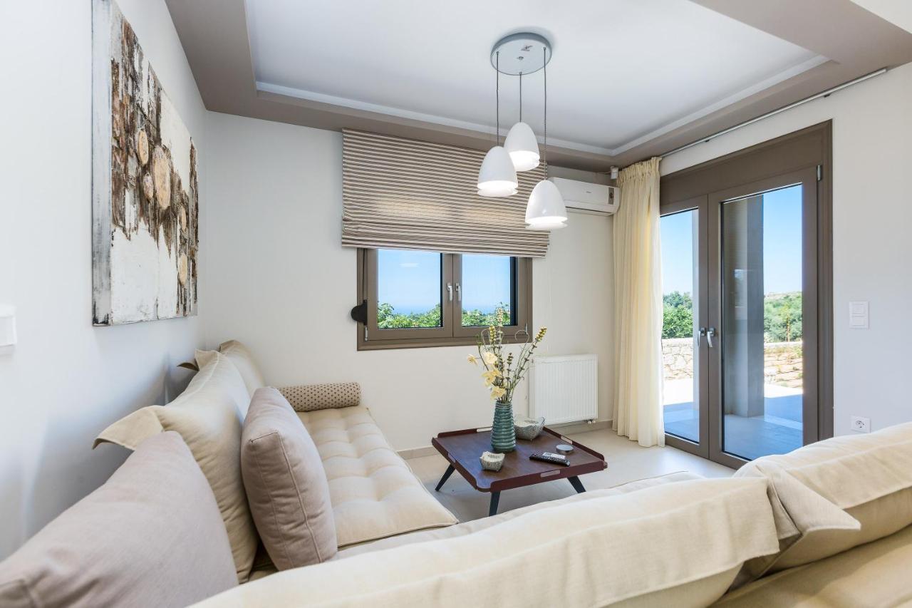 Luxury Cretan Villas With Private Pools Gállos Exteriér fotografie