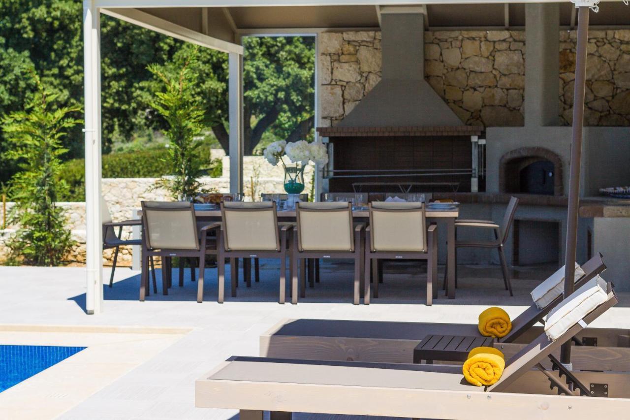 Luxury Cretan Villas With Private Pools Gállos Exteriér fotografie