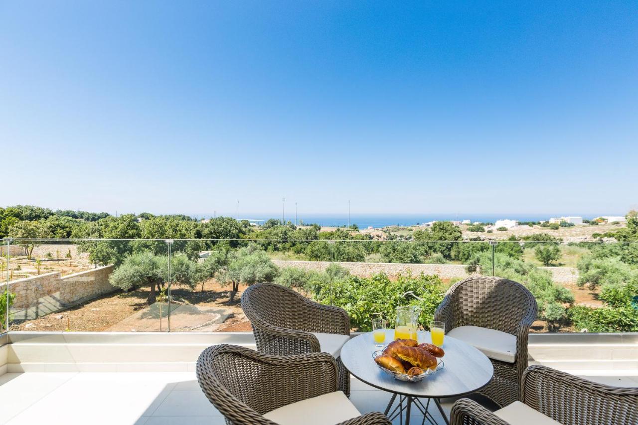 Luxury Cretan Villas With Private Pools Gállos Exteriér fotografie