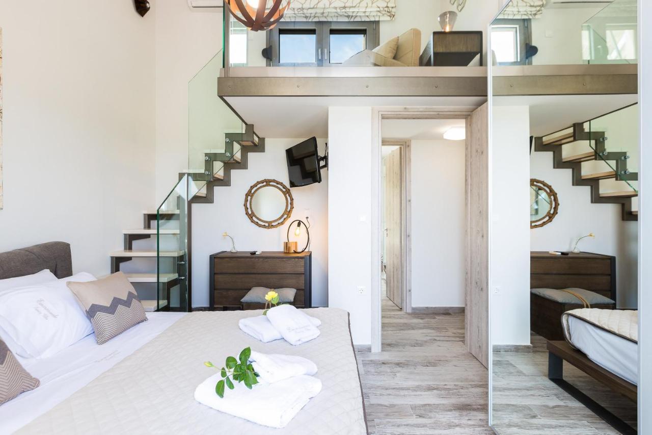 Luxury Cretan Villas With Private Pools Gállos Exteriér fotografie