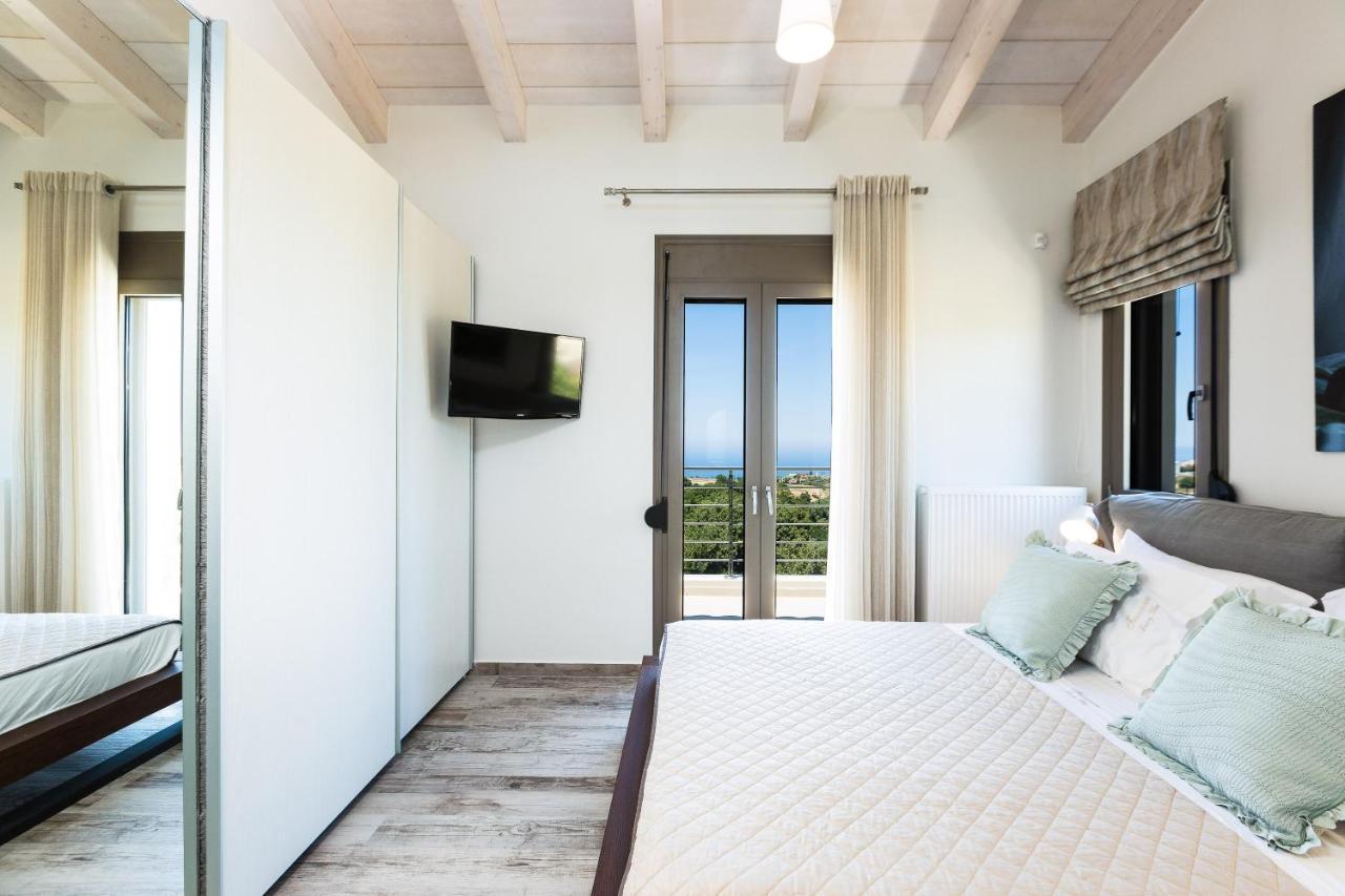Luxury Cretan Villas With Private Pools Gállos Exteriér fotografie
