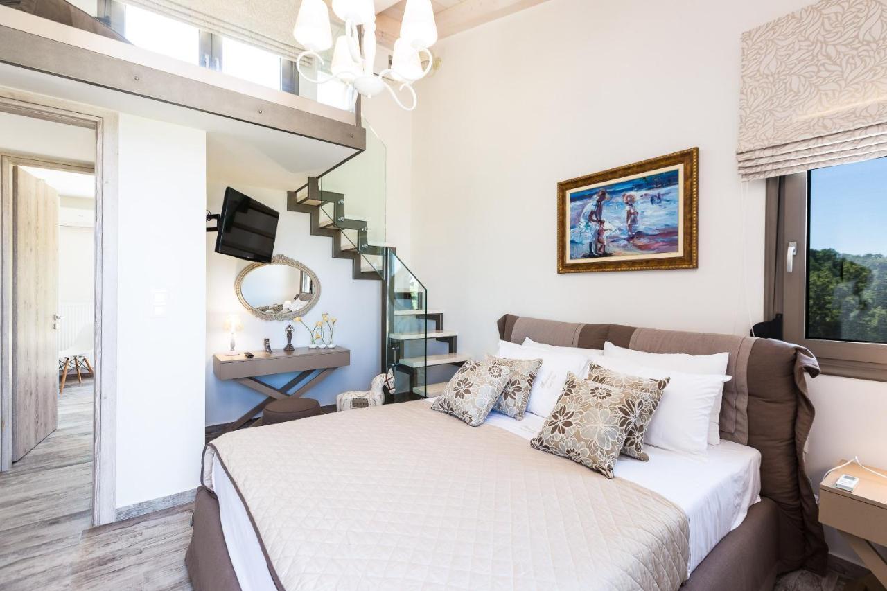 Luxury Cretan Villas With Private Pools Gállos Exteriér fotografie