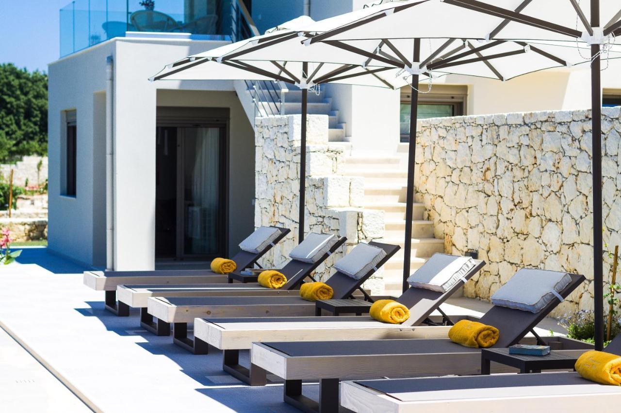 Luxury Cretan Villas With Private Pools Gállos Exteriér fotografie